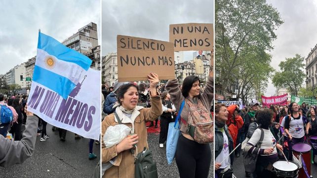 Ni Una Menos y otras organizaciones marchan desde Plaza de Mayo hasta Congreso en reclamo de Justicia para&nbsp; Morena Verdi
