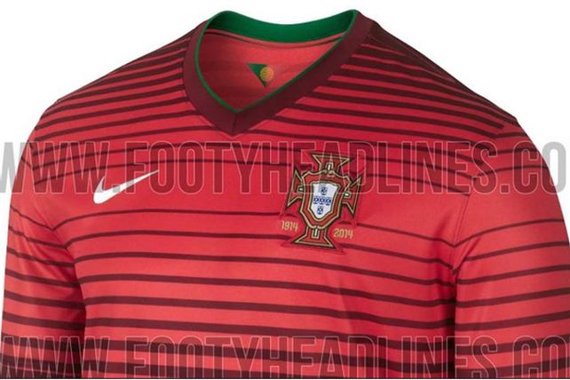 Se filtró la camiseta que usará CR7 en Brasil 2014