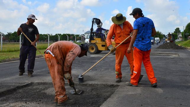 Reparaciones. Esta semana habrá tres frentes de trabajo: Rondeau