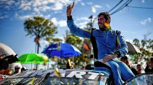 El Tubo Gini logró su primer éxito personal dentro del TC con el Camry del equipo Maquin Parts.