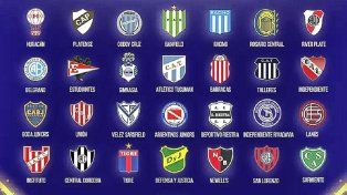 AFA plantea un nuevo formato con 30 equipos en Primera División