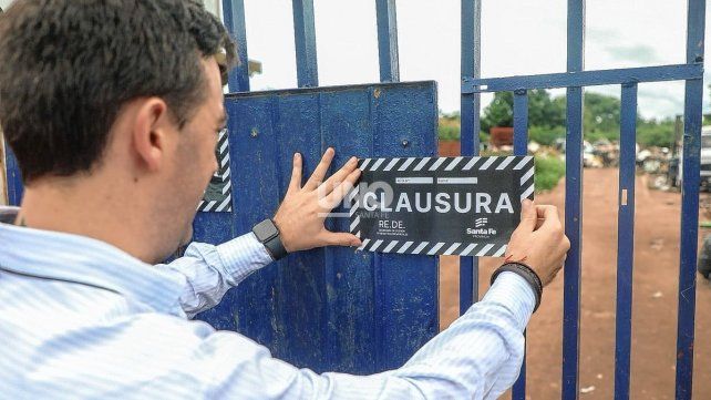 Clausuraron seis desarmaderos y chatarrerías en el departamento La Capital﻿.