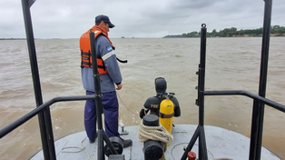 Cuatro hombres cayeron de una lancha al río: uno se salvó y tres están desaparecidos