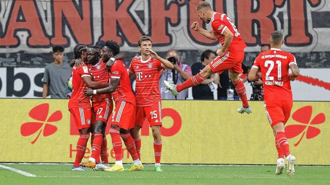 Bayern Munich inauguró la Bundesliga con una goleada