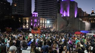 Las mujeres de Rosario salieron a las calles en defensa de sus derechos