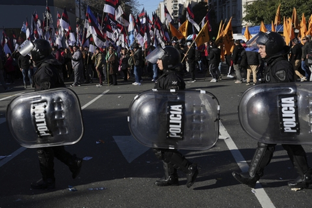 Efectivos de la Policía Federal Argentina (PFA)