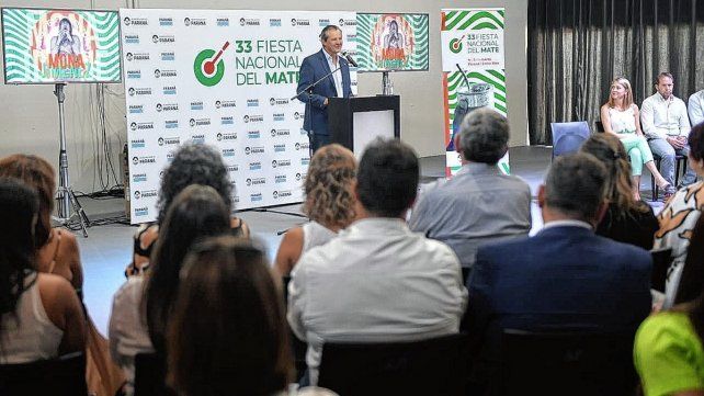 Paraná: Abel Pintos, Miranda y La Mona Giménez estarán en la Fiesta del Mate
