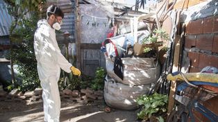 La Municipalidad inició fumigaciones en domicilios particulares.