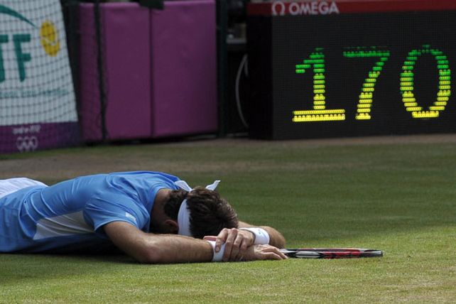 En una histórica semifinal olímpica, Del Potro batalló pero no pudo con Roger Federer