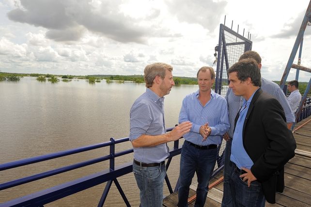 Creciente del río Uruguay: El ministro Frigerio llegará este viernes a Entre Ríos