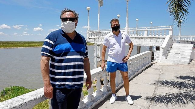 Los integrantes del comité organizador de la Maratón Santa Fe-Coronda recorrieron los 57 kilómetros de la prueba que no se pudo realizar por la pandemia.