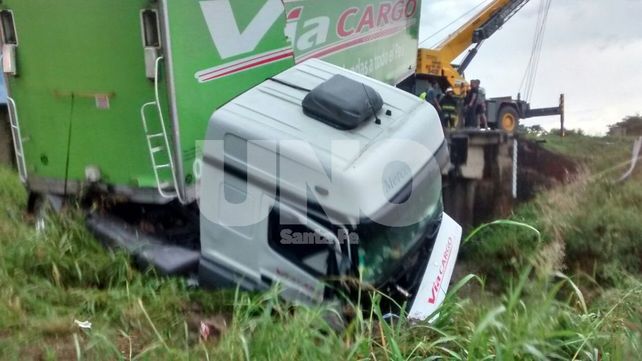 El accidente se produjo en la ruta nacional 11