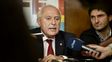 Lifschitz junto al ministro de Seguridad Maximiliano Pullaro.