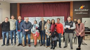El Senador Michlig entregó aportes en San Cristóbal y recorrió instituciones
