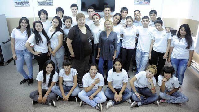 Unos 400 estudiantes asisten a la secundaria que surgió por pedido del barrio