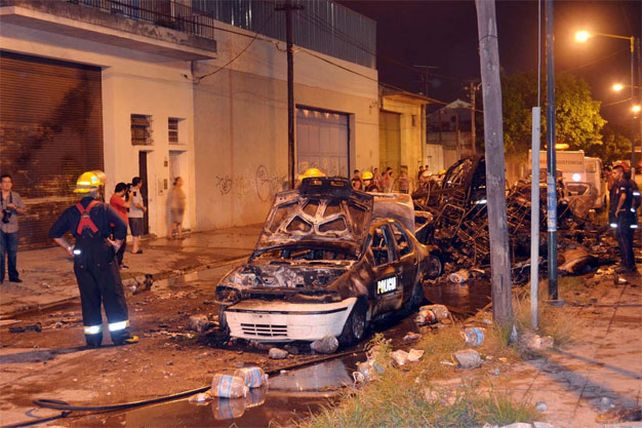Graves incidentes tras el clásico Chacarita y Atlanta