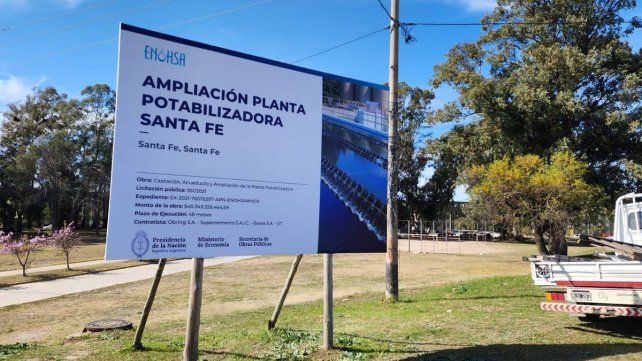 Ampliación de la planta potabilizadora de agua en la ciudad de Santa Fe