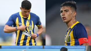 Los goleadores de la reserva de Central que sigue su marcha triunfal.