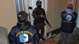 La Policía de Entre Ríos detuvo a dos personas mayores.