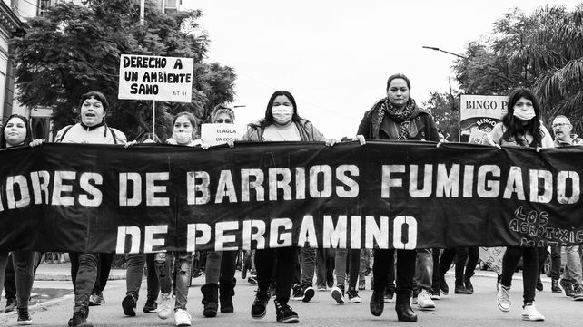 Las Madres de Barrios Fumigados de Pergamino encabezan la lucha para revertir la contaminación del ambiente y el daño en la salud de las personas.