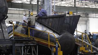 Actividad económica. La industria manufacturera cayó 2,1% respecto del segundo trimestre de 2025.