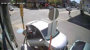 El sujeto aprendido realizó varios hechos delictivos en el microcentro de la ciudad.