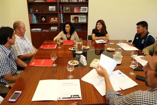 Durante la reunión.