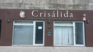 La sede de Fundación Crisálida está en calle San Luis 435