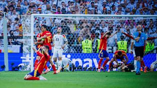 Fin del suplementario en Stuttgart, España festeja y Alemania sufre en su casa.
