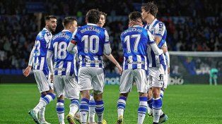 Real Sociedad pasó a los cuartos de final de la Copa del Rey