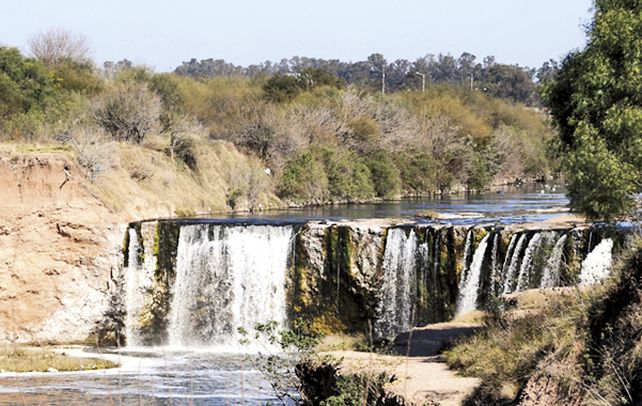 Mito. Se creía que las aguas del Saladillo tenían propiedades curativas.