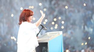 La vicepresidenta encabezó su segunda aparición pública desde el intento de magnicidio.