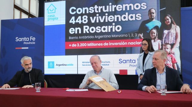 De la licitación participaron el subsecretario de Planeamiento de Rosario