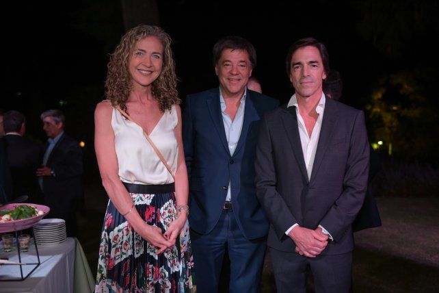 Maria de los Ángeles Milicic, Gustavo Scaglione y Mariano Cataneo.
