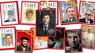 Milei fue portada del Time, al igual que otras argentinos en la historia.