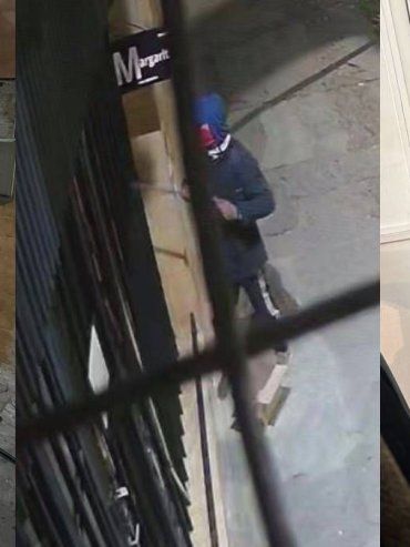Rompió la vidriera de un local de Paraná y se llevó prendas: quedó filmado