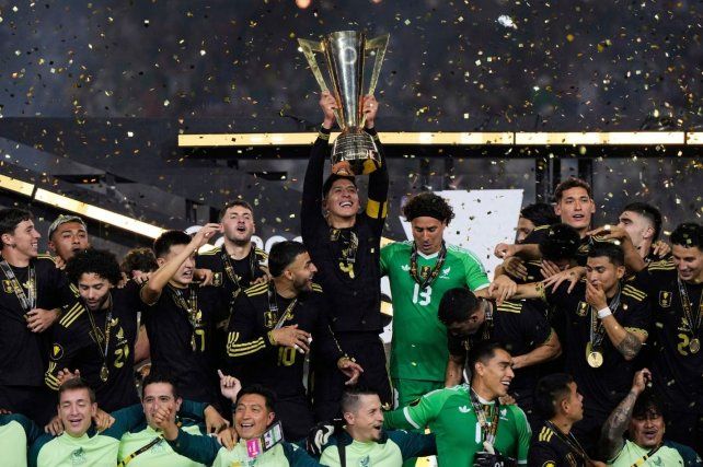 México venció a Estados Unidos y levantó la Copa Oro.