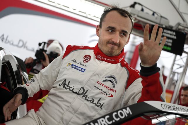 Kubica volvió a subirse a un auto de F1