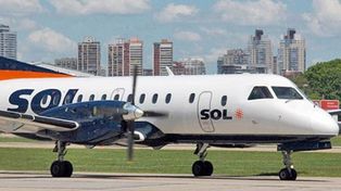 La aerol&iacute;nea Sol reanuda sus vuelos programados a distintas provincias