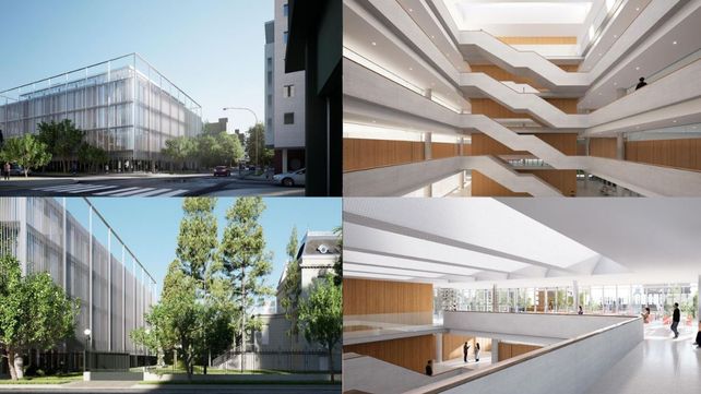 Provincia presentó el proyecto arquitectónico para el nuevo edificio del Instituto Almirante Brown