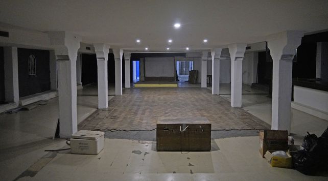 El boliche bajo tierra que se convirtió en templo evangélico y hoy está vacío