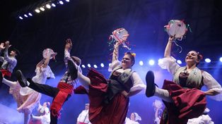 Último día de la XXV Fiesta de Colectividades en la Estación Belgrano