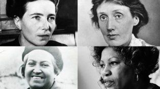 Simone de Beauvoir, Virginia, Gabriela Mistral y Toni Morrison