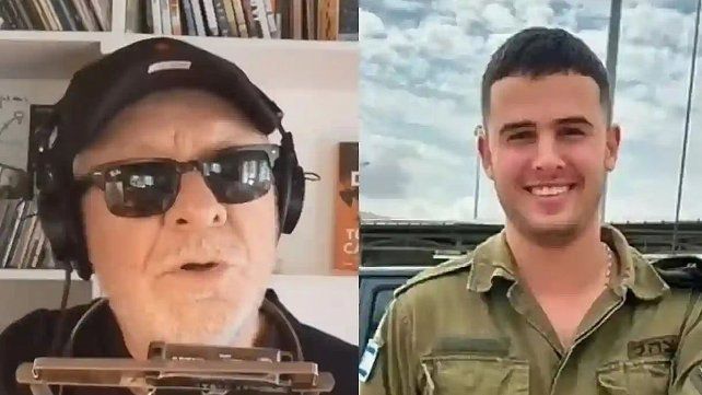 Ron Sherman tenía 19 años y era hijo de un sobrino de León Gieco y pertenecía la ejercito de Israel.