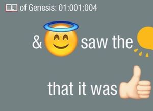 La Biblia, el libro más traducido del mundo, ahora también tiene su versión en emojis
