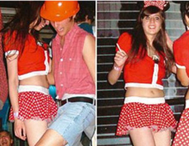 Florencia Kirchner se disfraz&oacute; de Minnie en su megafiesta de egresados