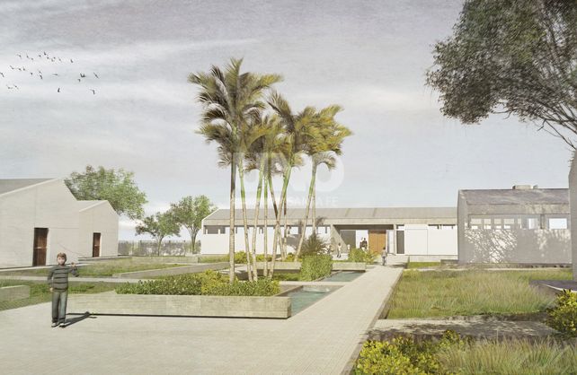 Avanzan la obra del Complejo Social en el Túnel Subfluvial.