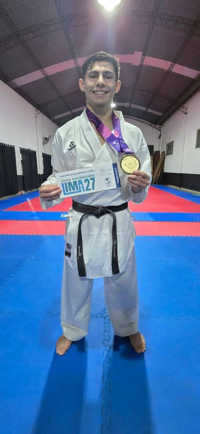 Juan Ignacio Gallardo: Quiero estar entre los mejores del mundo del karate