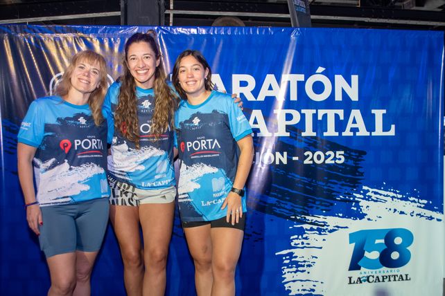 Paola Pucciarelli, Valeria Ocampo y Miguelina Tronco