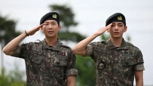 Dos miembros de BTS fueron dados de baja en el servicio militar